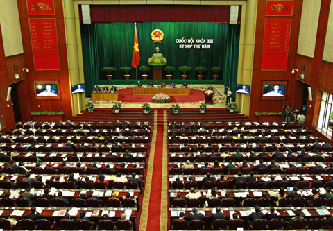 Kỳ họp thứ 5 Quốc hội Khóa XIII