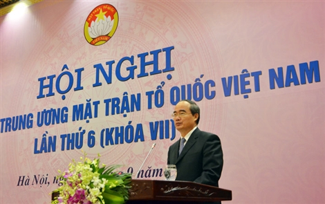 Đồng chí Nguyễn Thiện Nhân làm Chủ tịch MTTQ Việt Nam