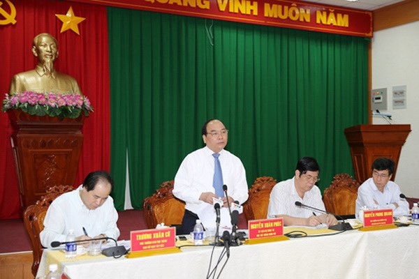 Phó Thủ tướng Nguyễn Xuân Phúc chủ trì cuộc họp giao ban ba Ban Chỉ đạo Tây Bắc, Tây Nguyên và Tây Nam Bộ