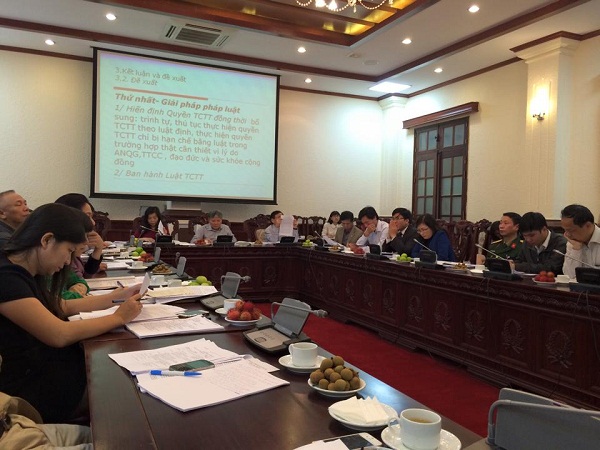 Ban soạn thảo dự án Luật Tiếp cận thông tin họp lần thứ nhất