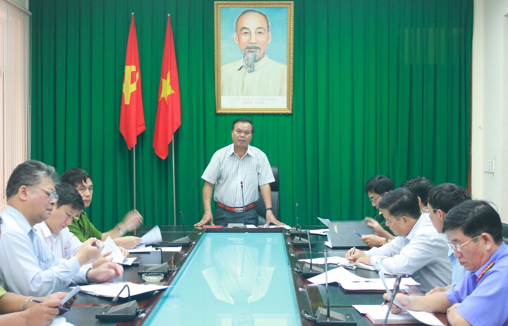 Một hội nghị giao ban khối nội chính tỉnh Đắk Lắk có sự tham dự của đại diện Viện kiểm sát nhân dân tỉnh