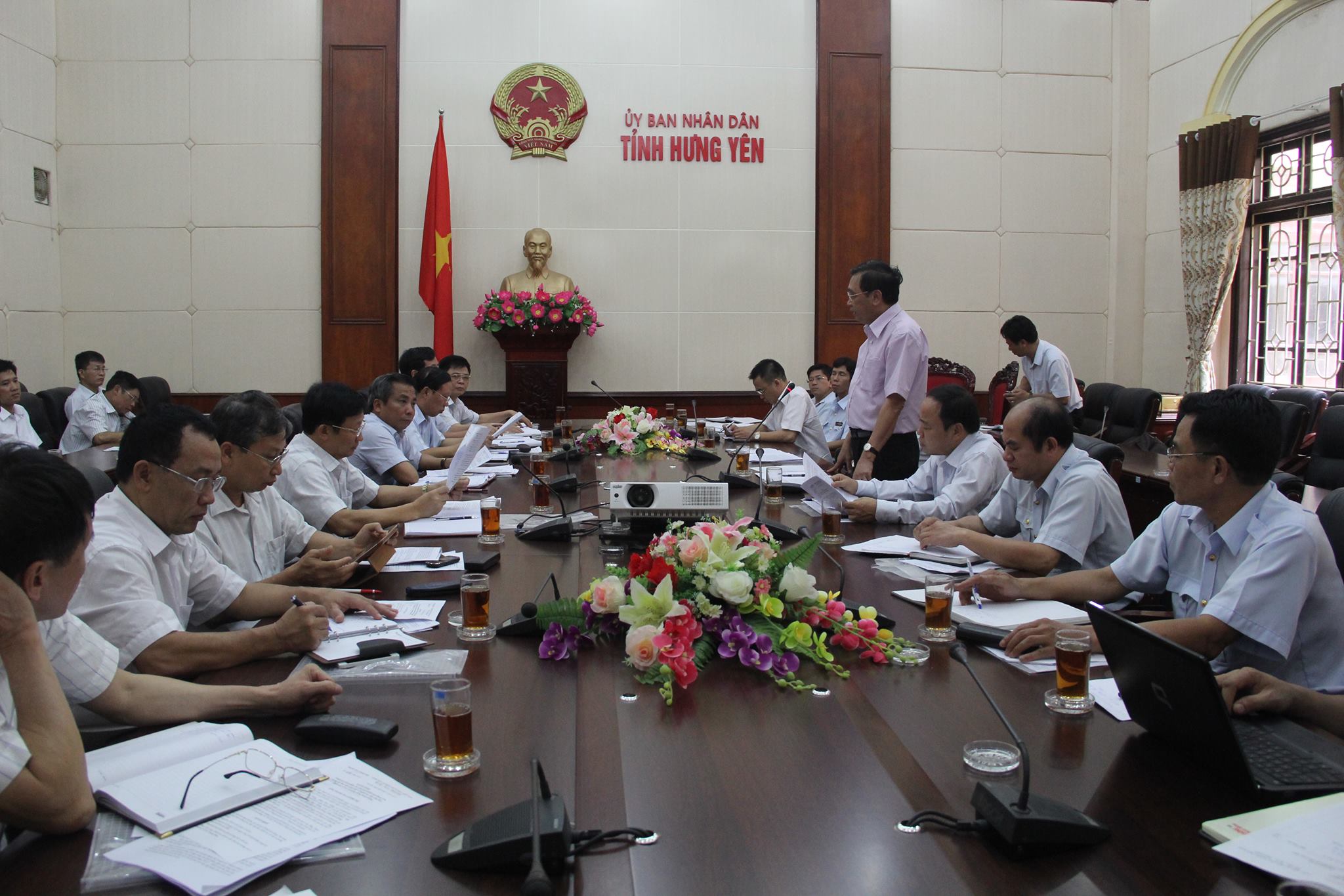 Toàn cảnh buổi công bố Quyết định thanh tra