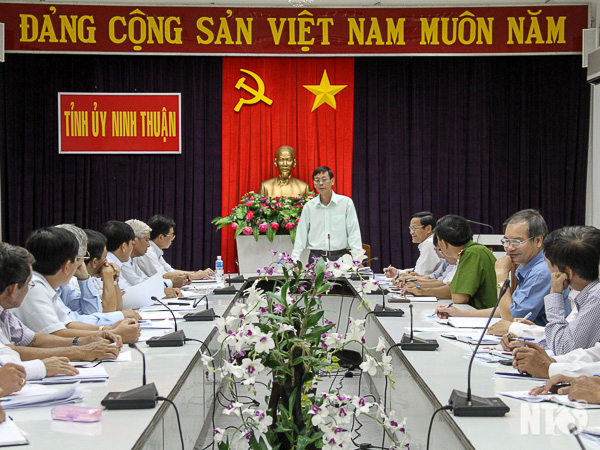 Một Hội nghị sơ kết công tác PCTN tỉnh Ninh Thuận