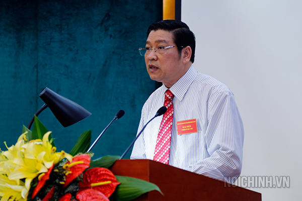 Đồng chí Phan Đình Trạc, Ủy viên Trung ương Đảng, Phó trưởng Ban Thường trực Ban Nội chính Trung ương