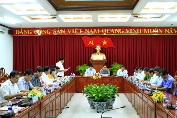 Toàn cảnh buổi làm việc