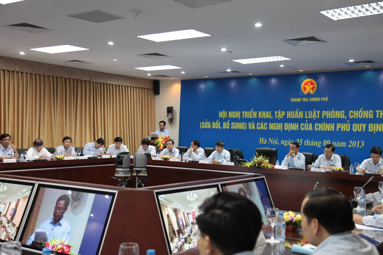 Thanh tra Chính phủ tổ chức Hội nghị triển khai, tập huấn Luật Phòng, chống tham nhũng (sửa đổi, bổ sung) và các nghị định của Chính phủ quy định chi tiết  thi hành
