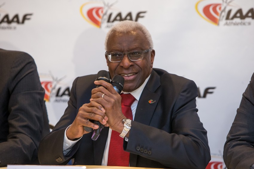 Ông Lamine Diack, cựu Chủ tịch Liên đoàn điền kinh quốc tế