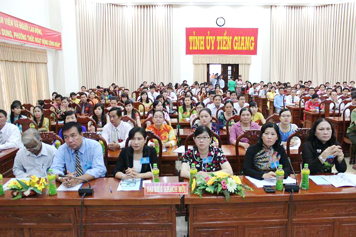 Một Hội nghị của tỉnh ủy Tiền Giang