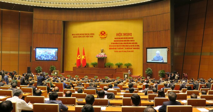 Hội nghị cán bộ toàn quốc trực tuyến phổ biến, quán triệt Nghị quyết Trung ương IV, khóa XII