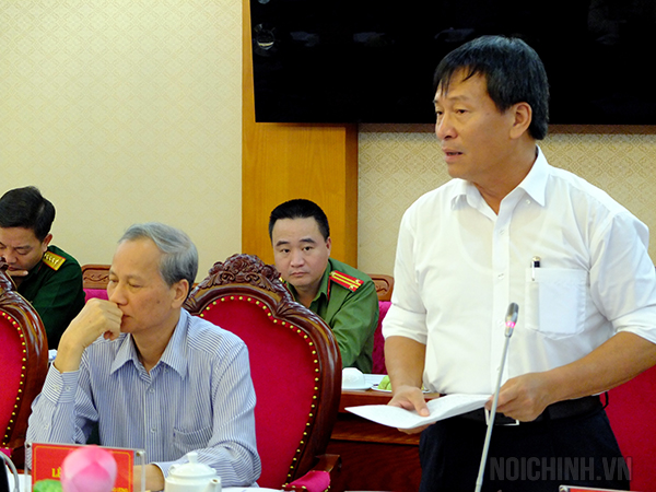 Đồng chí Phạm Anh Tuấn, nguyên Phó trưởng Ban Nội chính Trung ương