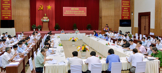 Một Hội nghị của Ban Thường vụ Tỉnh ủy triển khai công tác nội chính và phòng, chống tham nhũng