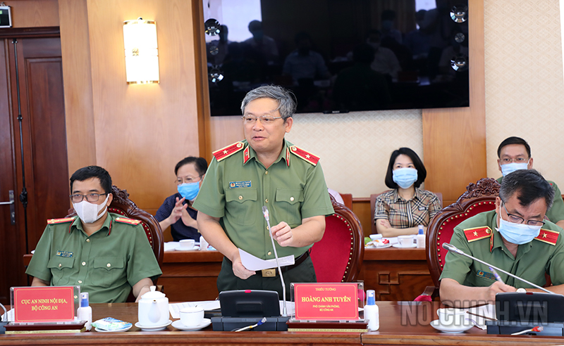 Đồng chí Hoàng Anh Tuyên, Phó Chánh Văn phòng, Bộ Công an