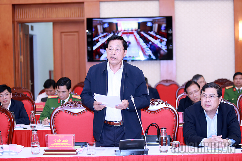 Đồng chí Vũ Tiến Chiến, nguyên Ủy viên Trung ương Đảng, nguyên Ủy viên Thường trực - Chánh Văn phòng Ban Chỉ đạo Trung ương về phòng, chống tham nhũng