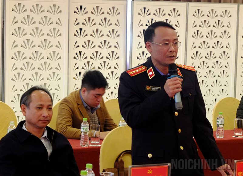 Đồng chí Vũ Trung Thành, Phó Viện trưởng Viện Kiểm sát nhân dân tỉnh Điện Biên
