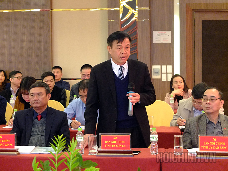 Đồng chí Lại Hữu Vị, Phó trưởng Ban Nội chính Tỉnh ủy Sơn La