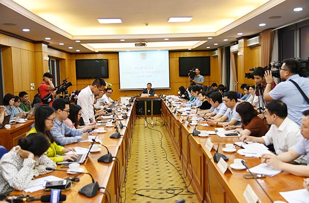 Bộ Tư pháp tổ chức họp báo thông tin kết quả công tác quý I năm 2021