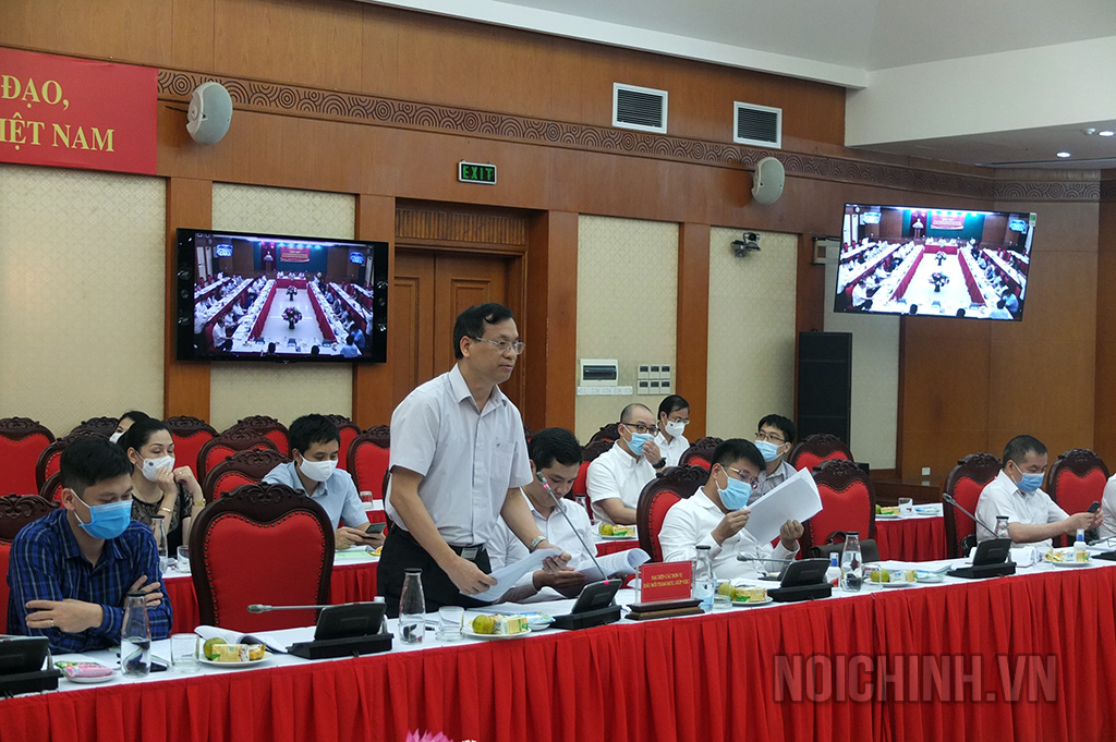 Đồng chí Nguyễn Hồng Diện, Chánh Thanh tra - Bộ Tư pháp