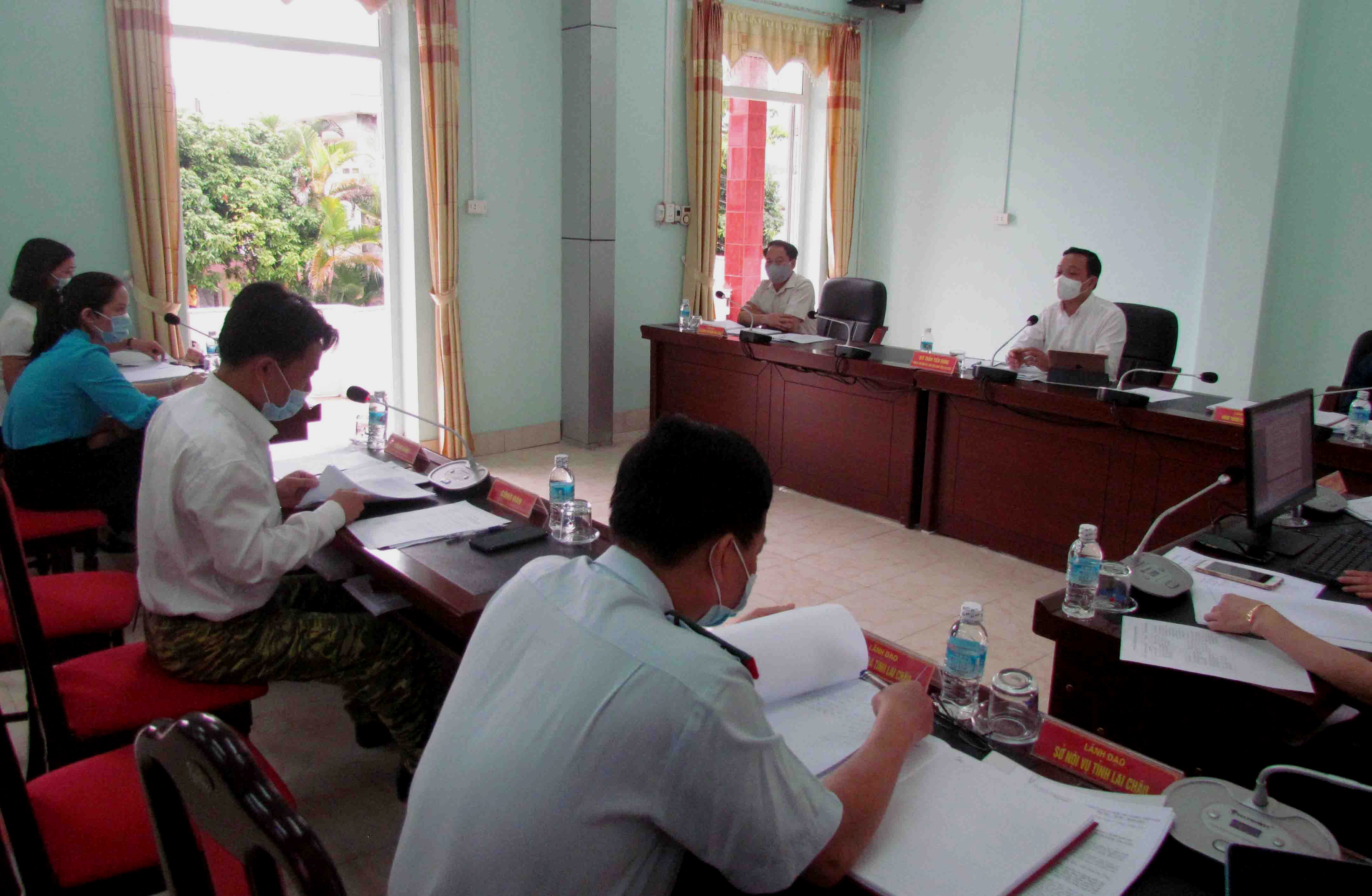 Đồng chí Trần Tiến Dũng, Phó Bí thư Tỉnh ủy, Chủ tịch UBND tỉnh tiếp công dân định kỳ tháng 5/2021