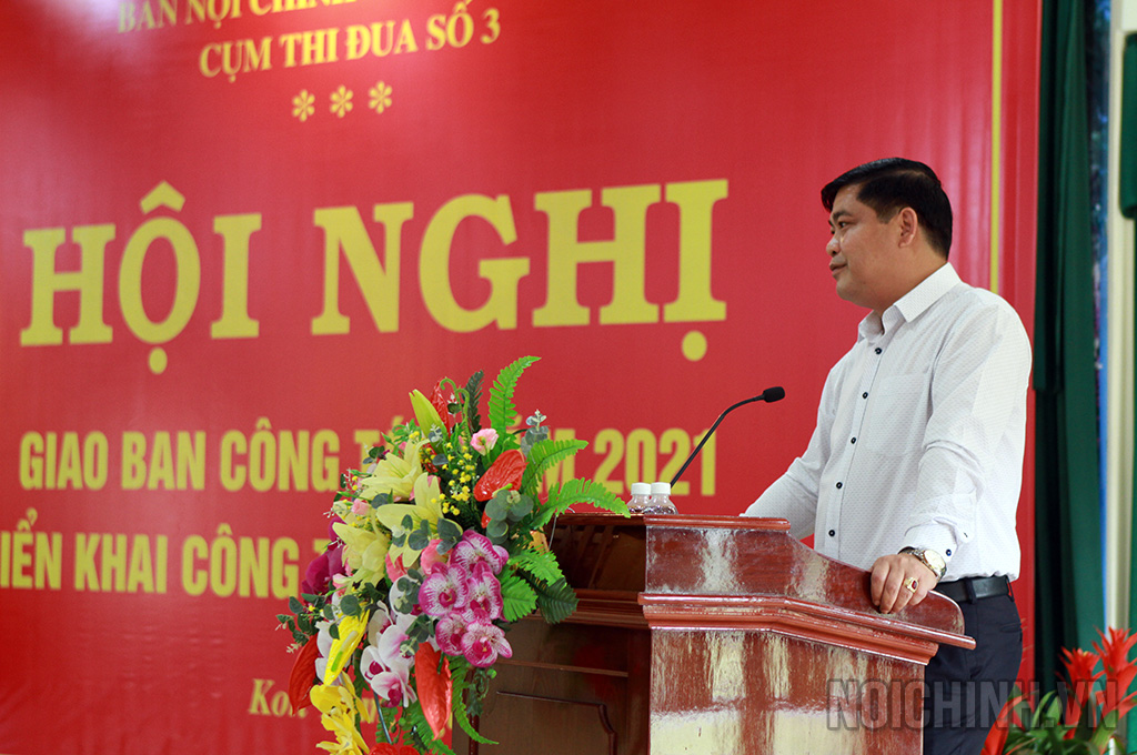 Đồng chí Nguyễn Mạnh Hà, Trưởng Ban Nội chính Tỉnh ủy Quảng Nam