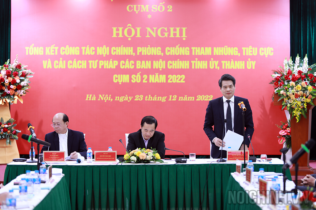 Đồng chí Nguyễn Quang Đức Đức, Trưởng Ban Nội chính Thành ủy Hà Nội