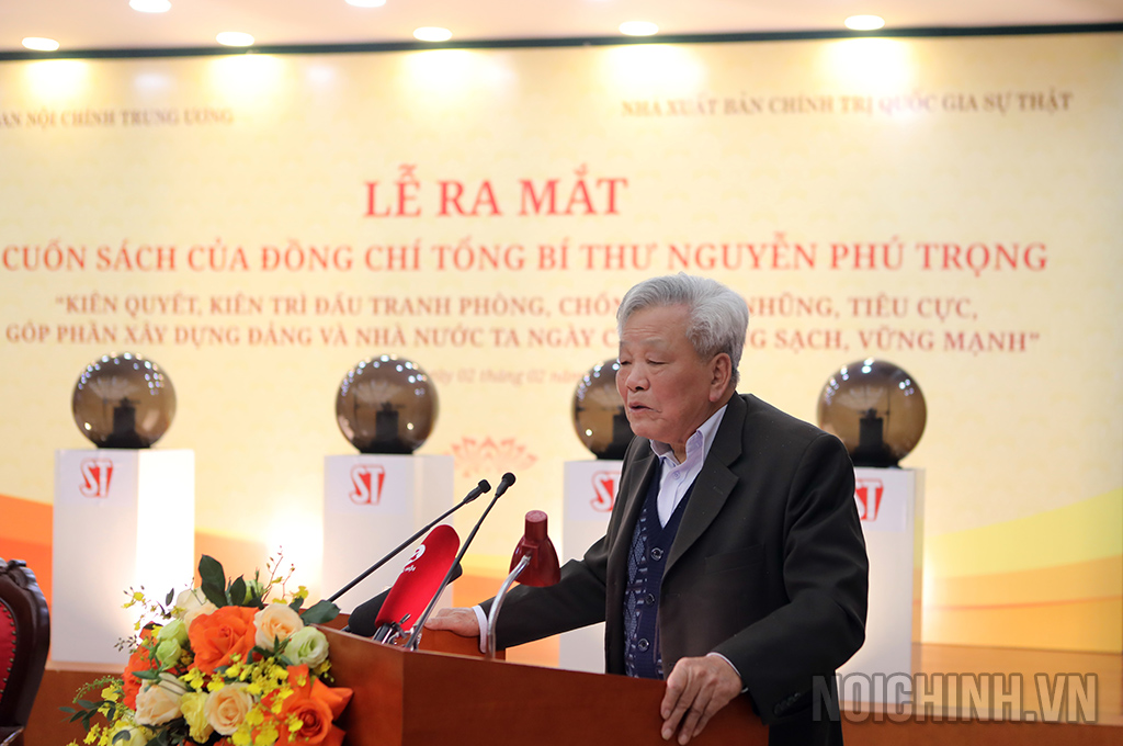 Đồng chí Nguyễn Túc, Ủy viên Đoàn Chủ tịch Ủy ban Trung ương Mặt trận Tổ quốc Việt Nam