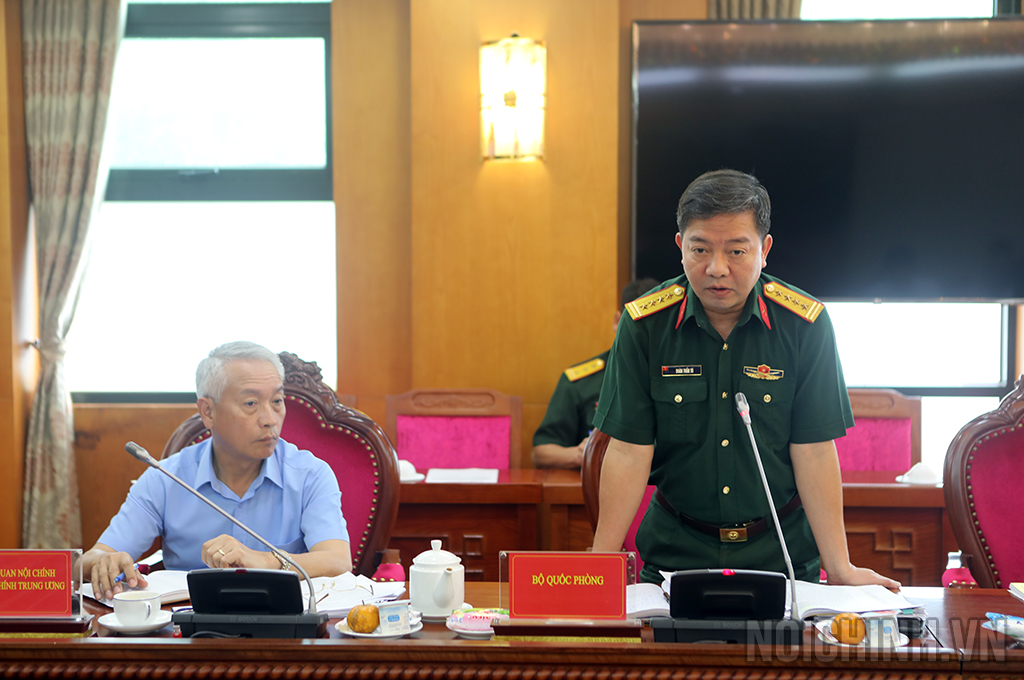 Đồng chí Đoàn Tuấn Tú, Thanh tra Bộ Quốc phòng