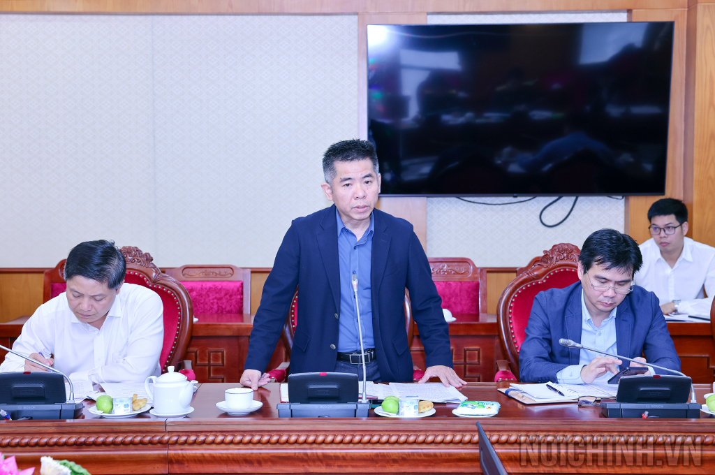 Đồng chí Nguyễn Ngọc Hùng, Vụ trưởng Vụ Dân nguyện và Giám sát, Ủy ban Dân nguyện và Giám sát của Quốc hội
