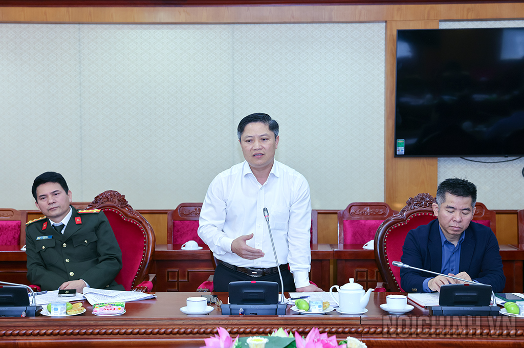 Đồng chí Nguyễn Văn Tuấn, Phó Cục trưởng Cục IV, Thanh tra Chính phủ
