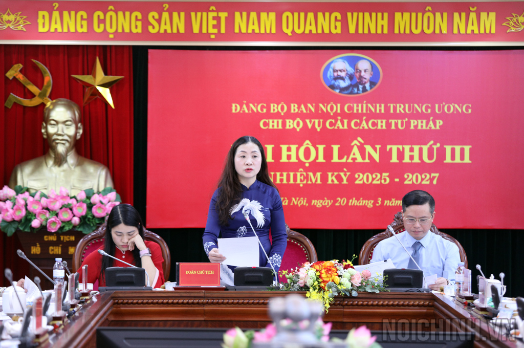 Đoàn Chủ tịch điều hành Đại hội