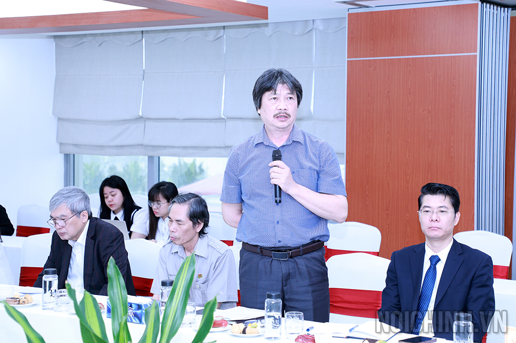 Đồng chí Lương Mai Sao, Ủy viên Ban Thường vụ, Trưởng Ban Tổ chức - Cán bộ, Hội Luật gia Việt Nam