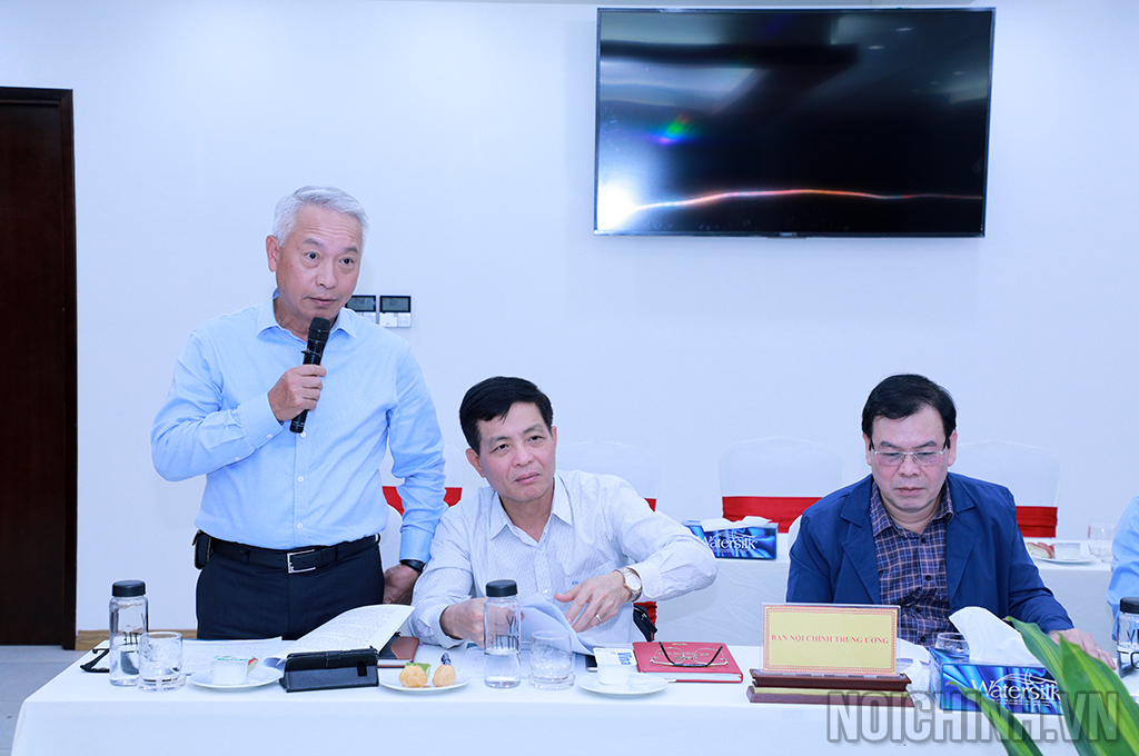 Đồng chí Nguyễn Quốc Vinh, Vụ trưởng Vụ Cơ quan Nội chính, Ban Nội chính Trung ương