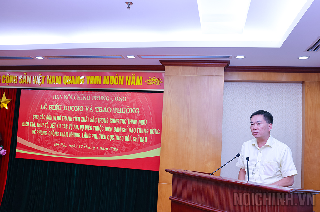 Đồng chí Ngô Phạm Việt, Phó Viện trưởng Viện kiểm sát nhân dân TP. Hồ Chí Minh