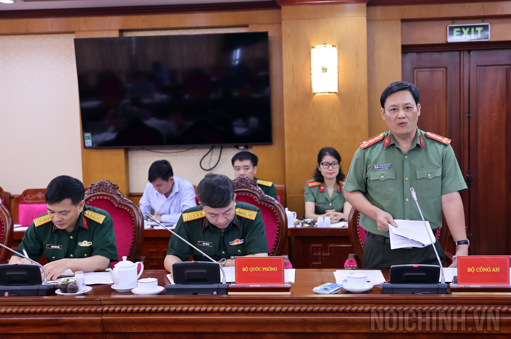 Đồng chí Mai Xuân Thảo, Phó Chánh Văn phòng, Bộ Công an