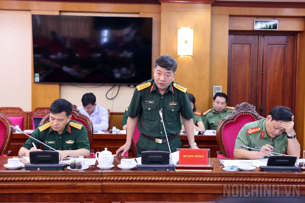 Đồng chí Đoàn Tuấn Tú, Trưởng Ban Thường trực 1389, Thanh tra Bộ Quốc phòng