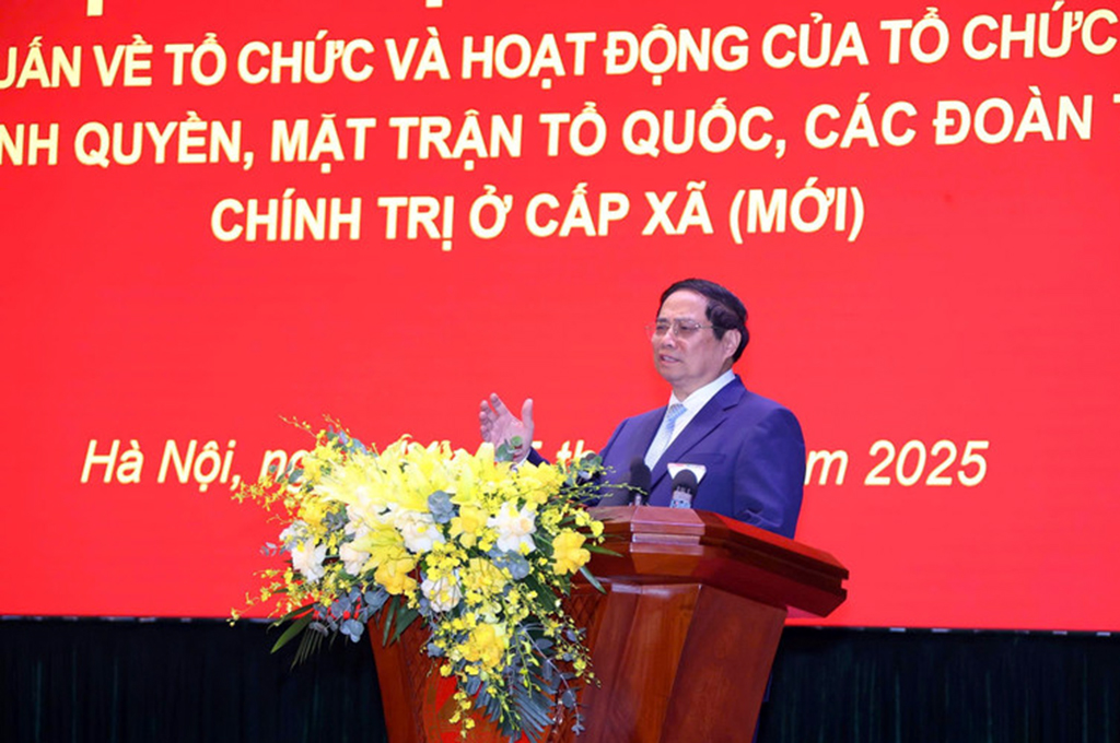 Thủ tướng Chính phủ Phạm Minh Chính phát biểu tại Hội nghị