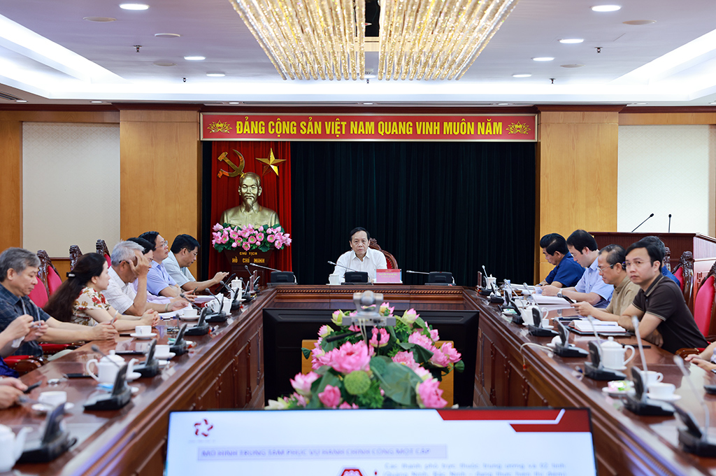 Quang cảnh Hội nghị tại điểm cầu Ban Nội chính Trung ương