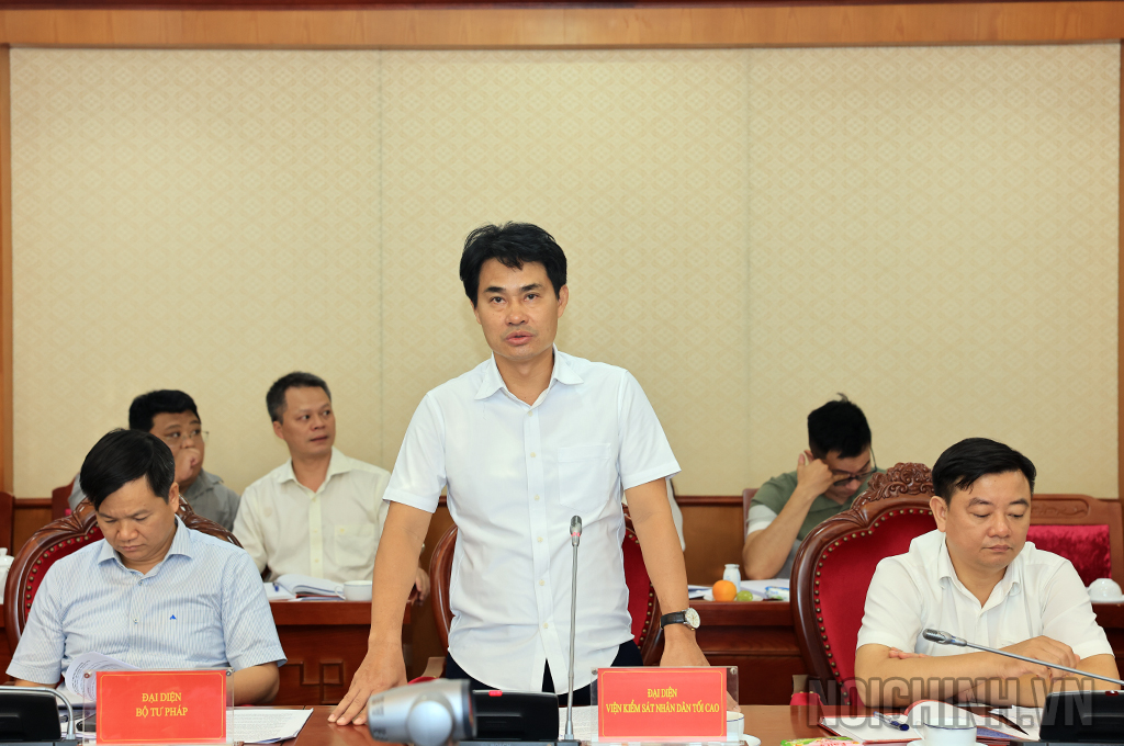 Đồng chí Hoàng Minh Thành, Phó Chánh Văn phòng Viện Kiểm sát nhân dân tối cao