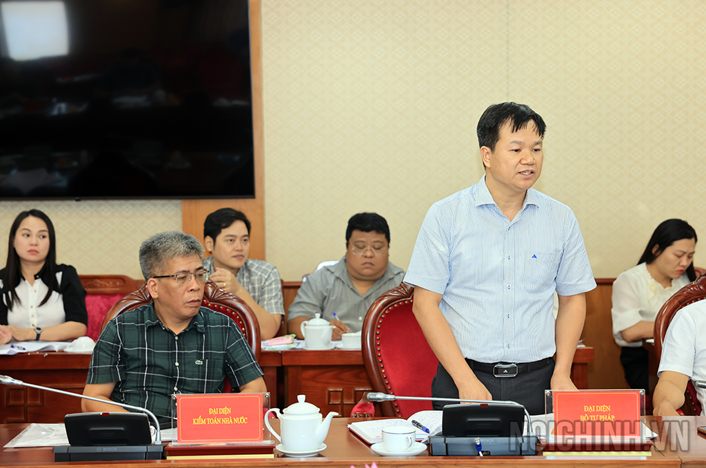 Đồng chí Lê Thái Phương, Phó Chánh Văn phòng Bộ Tư pháp