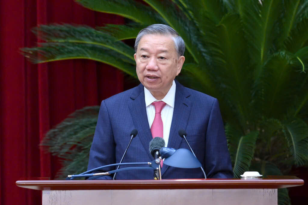 Đồng chí Tổng Bí thư Tô Lâm tại Phiên bế mạc Hội nghị