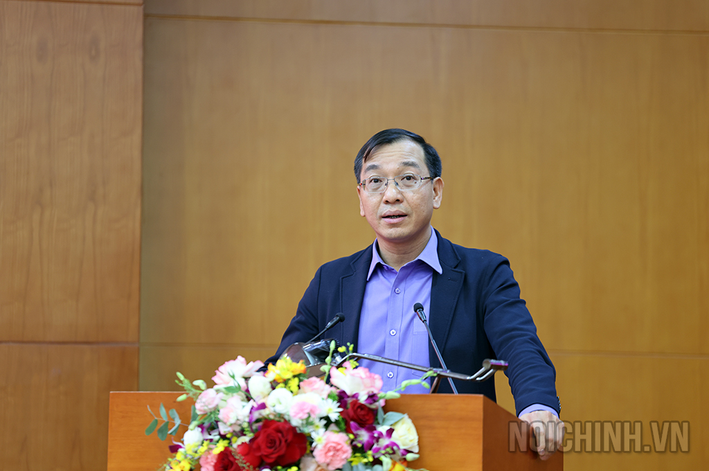 Đồng chí Hồ Đức Anh, Phó Viện trưởng Viện Kiểm sát nhân dân tối cao