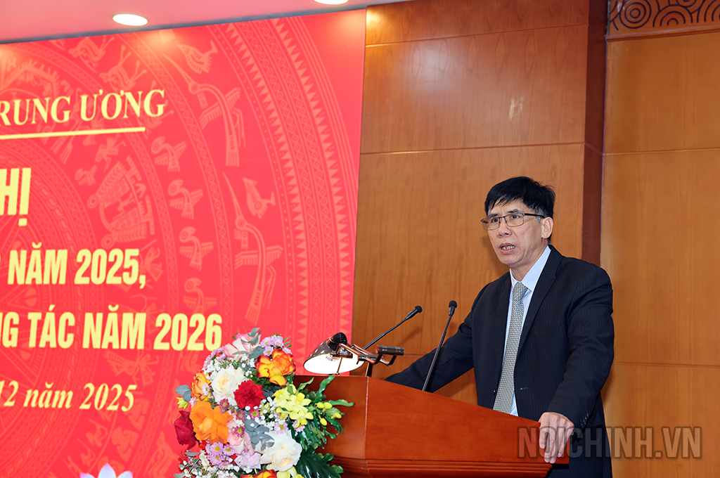 Đồng chí Nguyễn Xuân Diện, Phó Vụ trưởng Vụ Cơ quan Nội chính