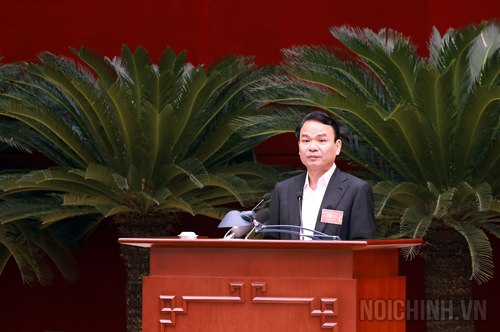 Đồng chí Đặng Xuân Phong, Ủy viên Trung ương Đảng, Bí thư Tỉnh ủy Ninh Bình