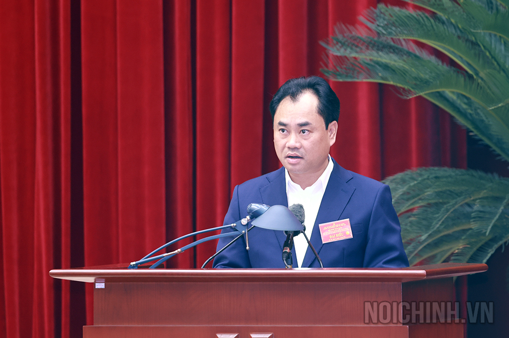 Đồng chí Trịnh Việt Hùng, Ủy viên dự khuyết Trung ương Đảng, Bí thư Tỉnh ủy Lào Cai