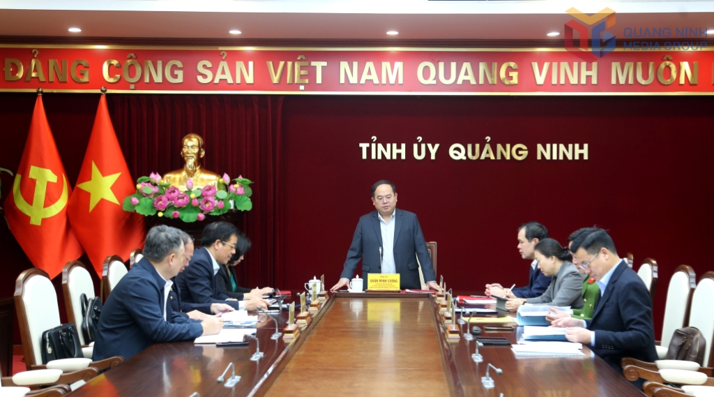 Thường trực Ban Chỉ đạo phòng, chống tham nhũng, lãng phí, tiêu cực tỉnh Quảng Ninh họp thường kỳ tháng 2 năm 2026