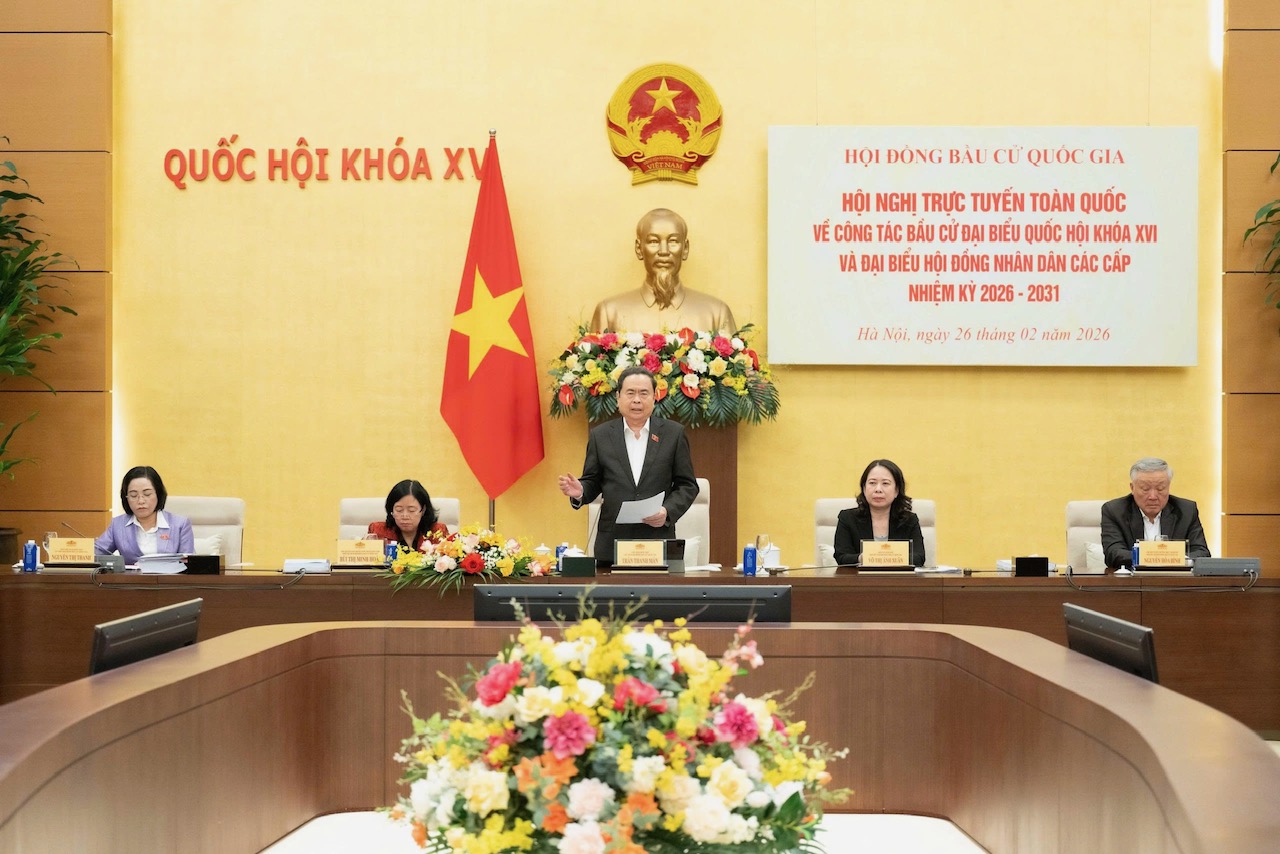 Tiếp tục thực hiện Chỉ thị của Bộ Chính trị về lãnh đạo cuộc bầu cử đại biểu Quốc hội khóa XVI và bầu cử đại biểu Hội đồng nhân dân các cấp nhiệm kỳ 2026-2031