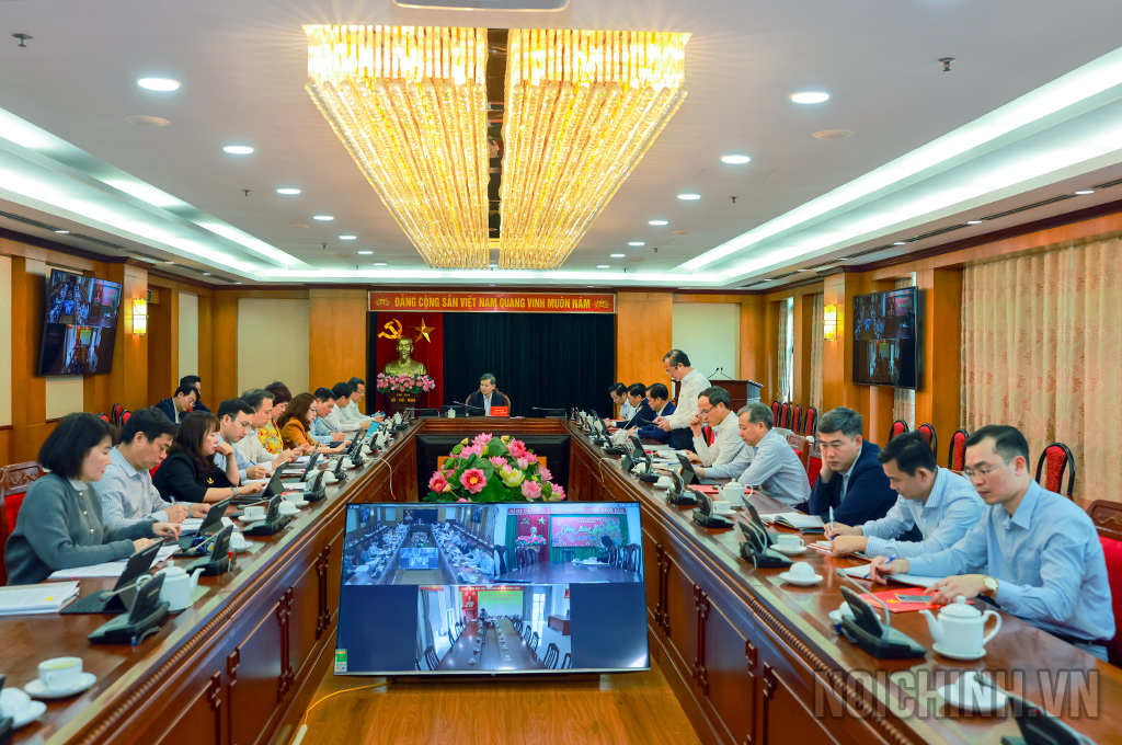 Một Hội nghị của Ban Nội chính Trung ương