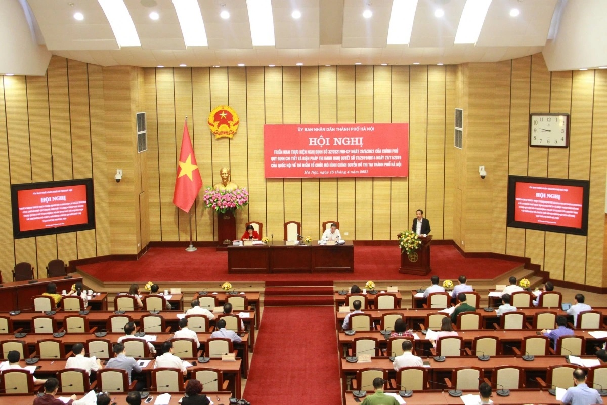 Một Hội nghị của Ủy ban nhân dân thành phố Hà Nội